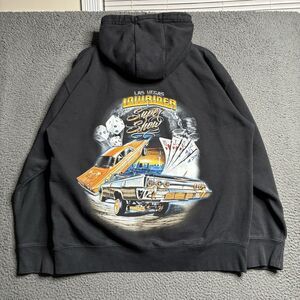 Lowrider Magazine Promo Hoodie Pullover Sweatshirt Men’s XL Chicano Art